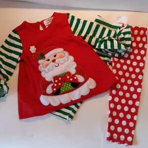 Rare Too Boutique 12m Holiday Christmas set